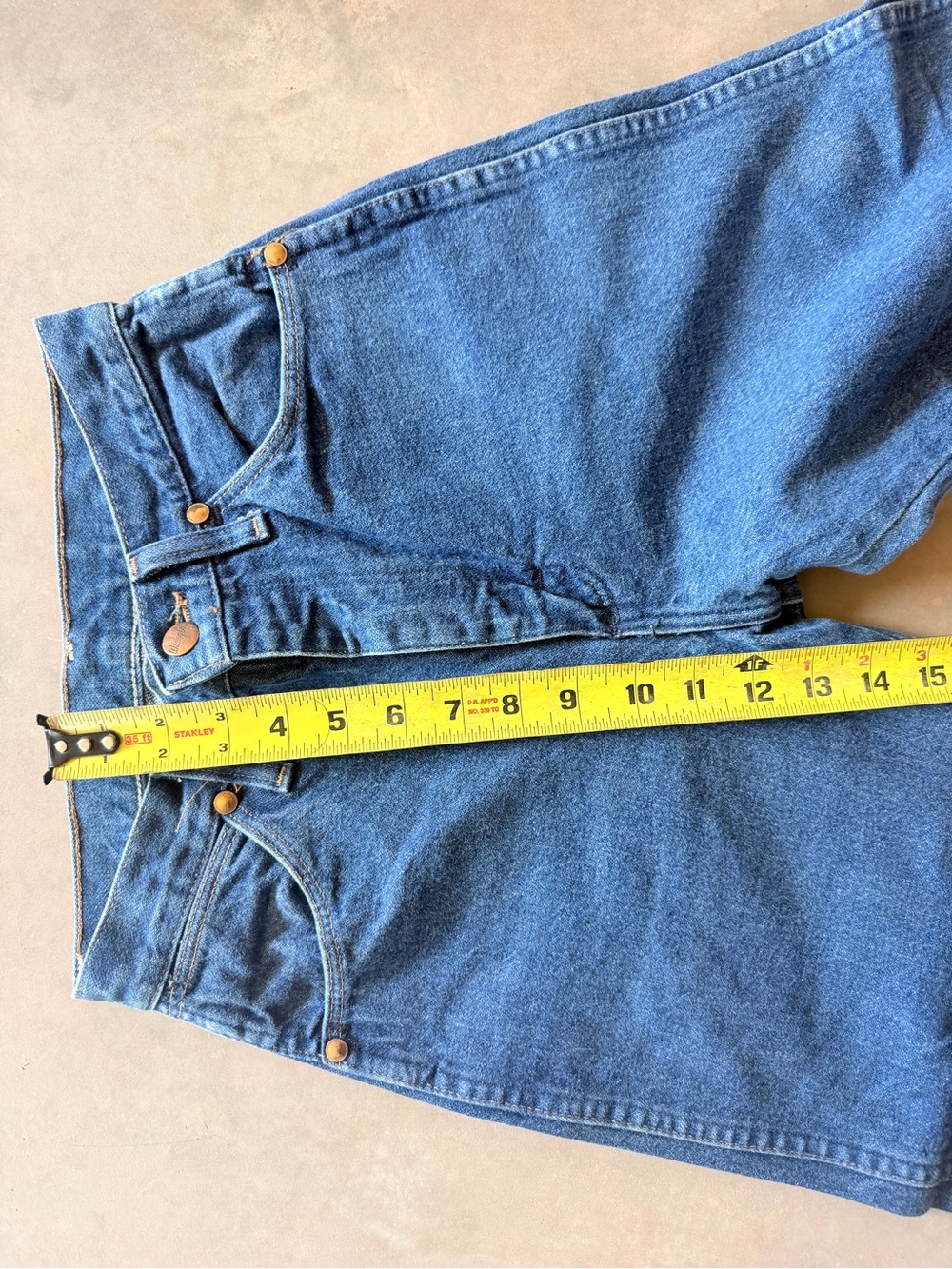 Lot of 5 Vintage Retro Wrangler jeans - Picture 10 of 13
